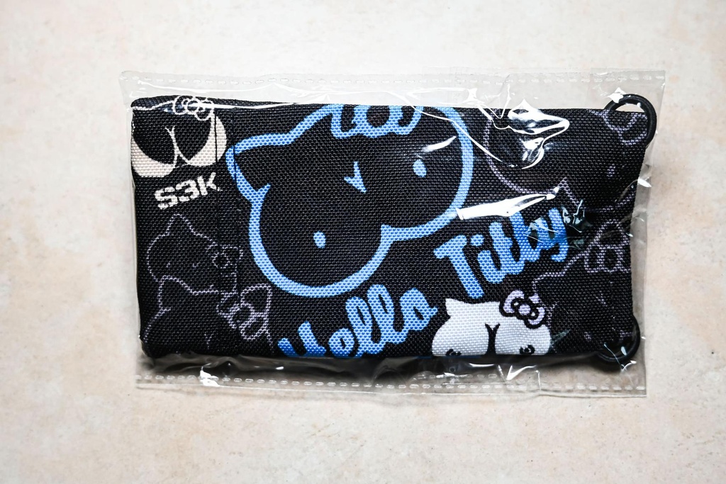 Paintball Laufsocke: Hello Titty Blue (10x16 cm (extrabreit))