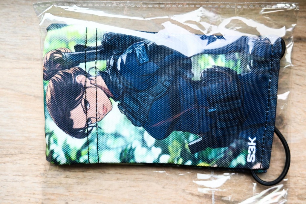Paintball Laufsocke / Airsoft Laufsocke: Tactical Girl im Einsatz (10x16 cm (extrabreit))