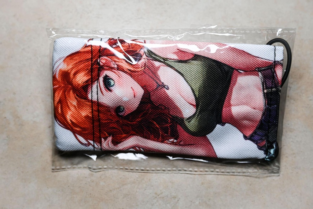 Airsoft-Laufsocke: Manga-Girl im süßen Design (10x16 cm (extrabreit))