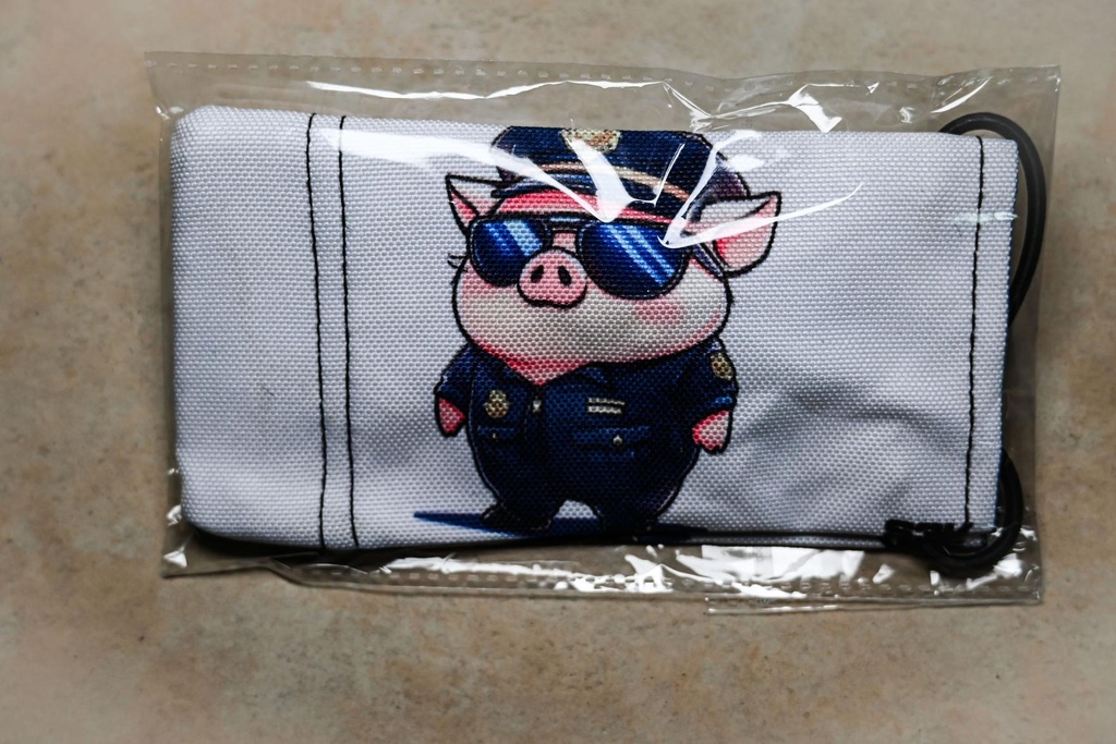 Paintball Laufsocke: Officer Piggy (extrabreit)