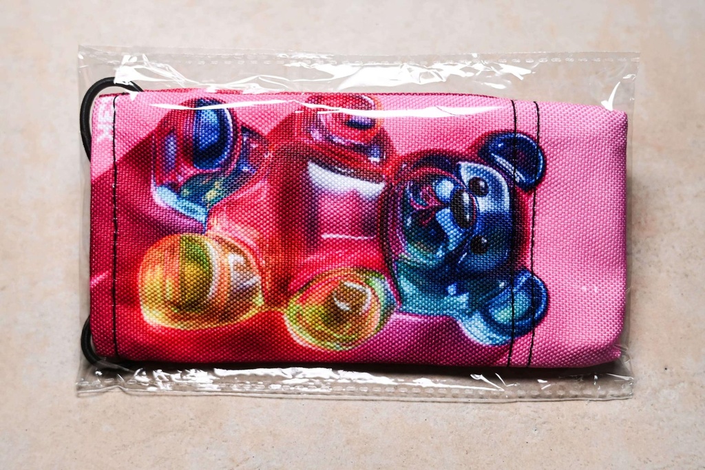 Paintball-Laufsocke "Pink Gummy Bear" (extrabreit)