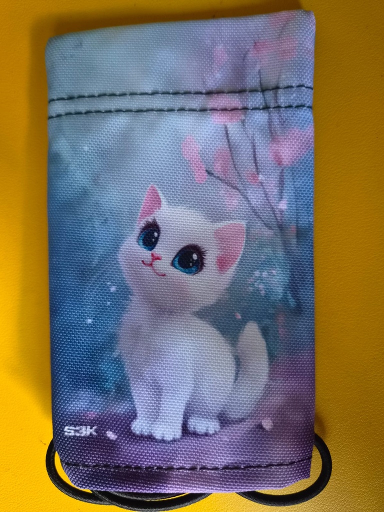 Airsoft Laufsocke: White Kitty cute
