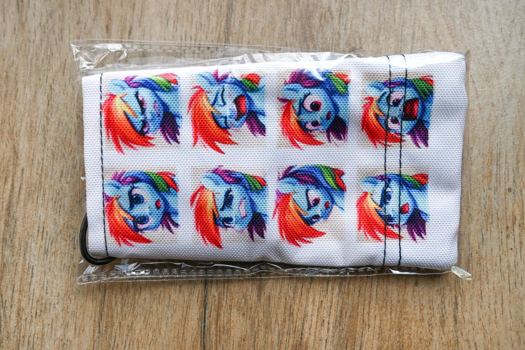 Laufsocke für Paintballspieler Rainbow Faces