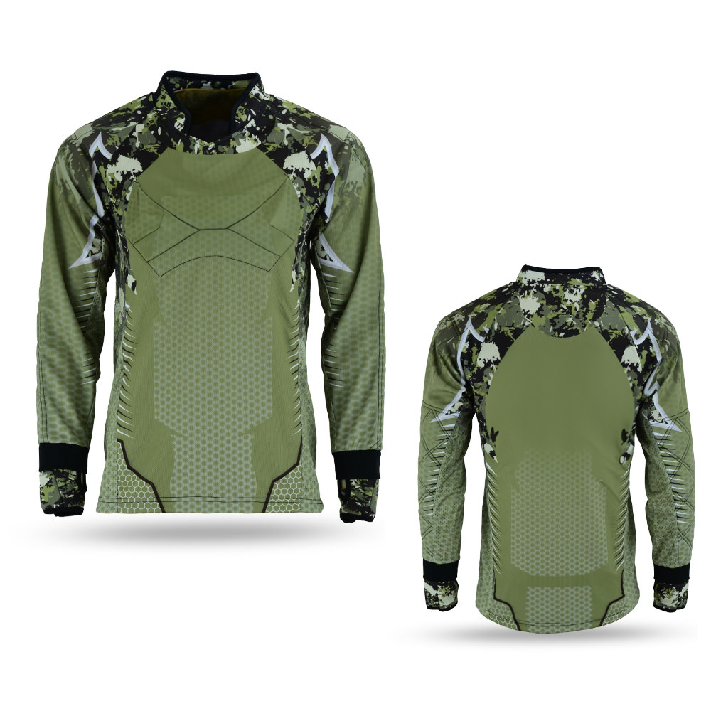Olives Camo Jersey - Paintball / Airsoft (Größe: S)