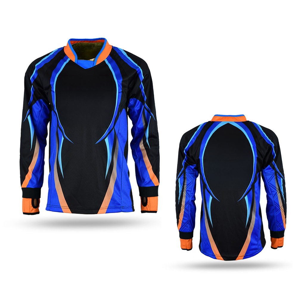 Indoor Airsoft Jersey - Blue Orange Accent