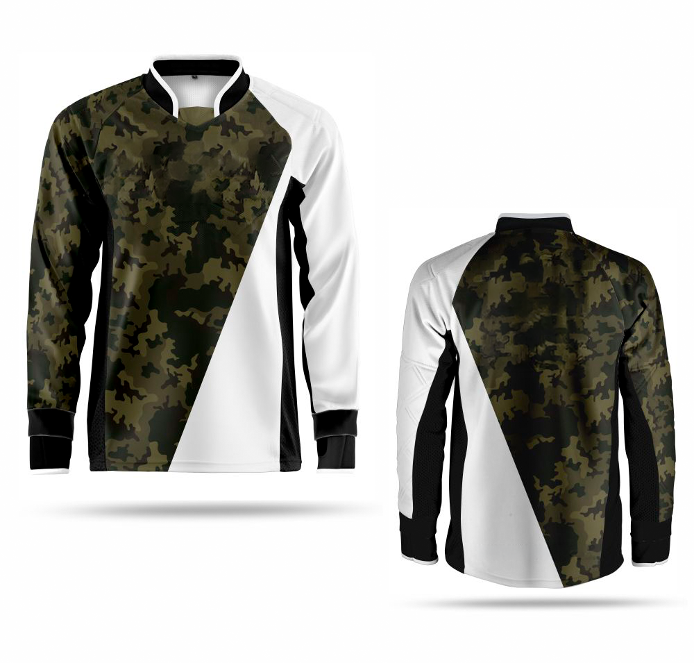 Indoor Airsoft Jersey - Camo White Split