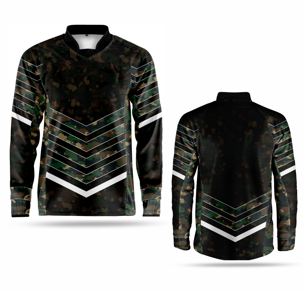 Speedsoft Jersey - Digital Camo Woodland