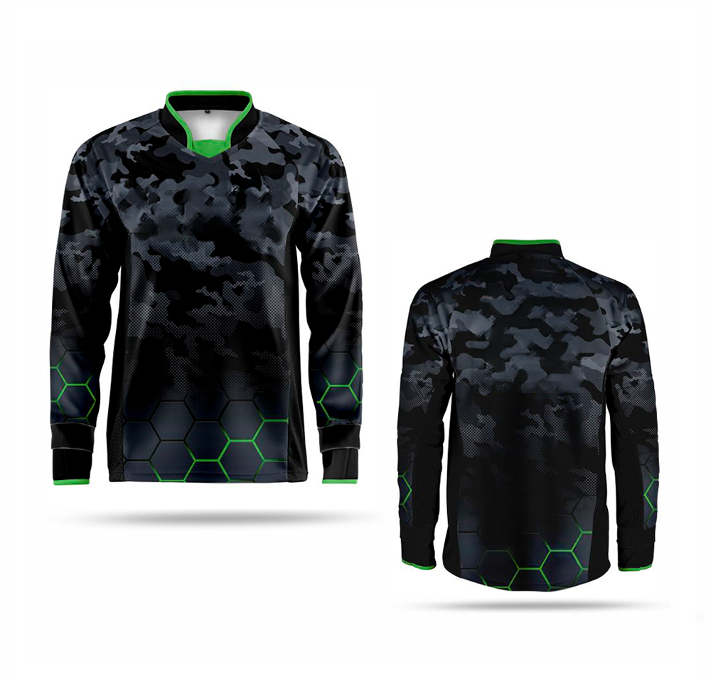 Speedsoft Jersey - Green Hex Camo