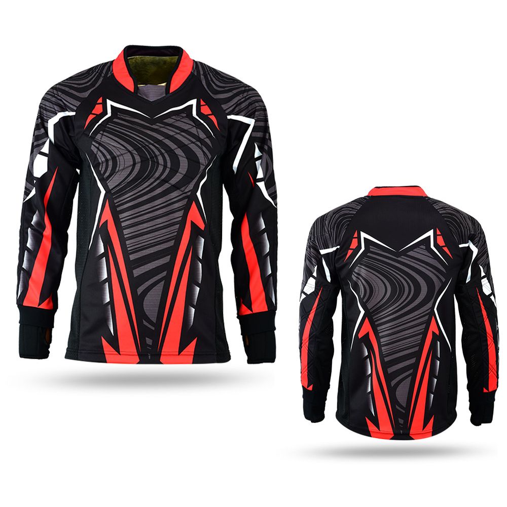 Airsoft Teamwear - Red Geometric Sharp