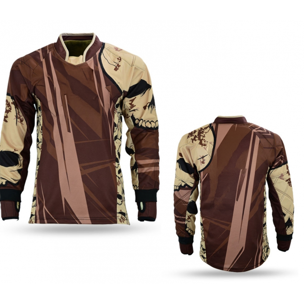 CQB Trikot - Brown Skull Art