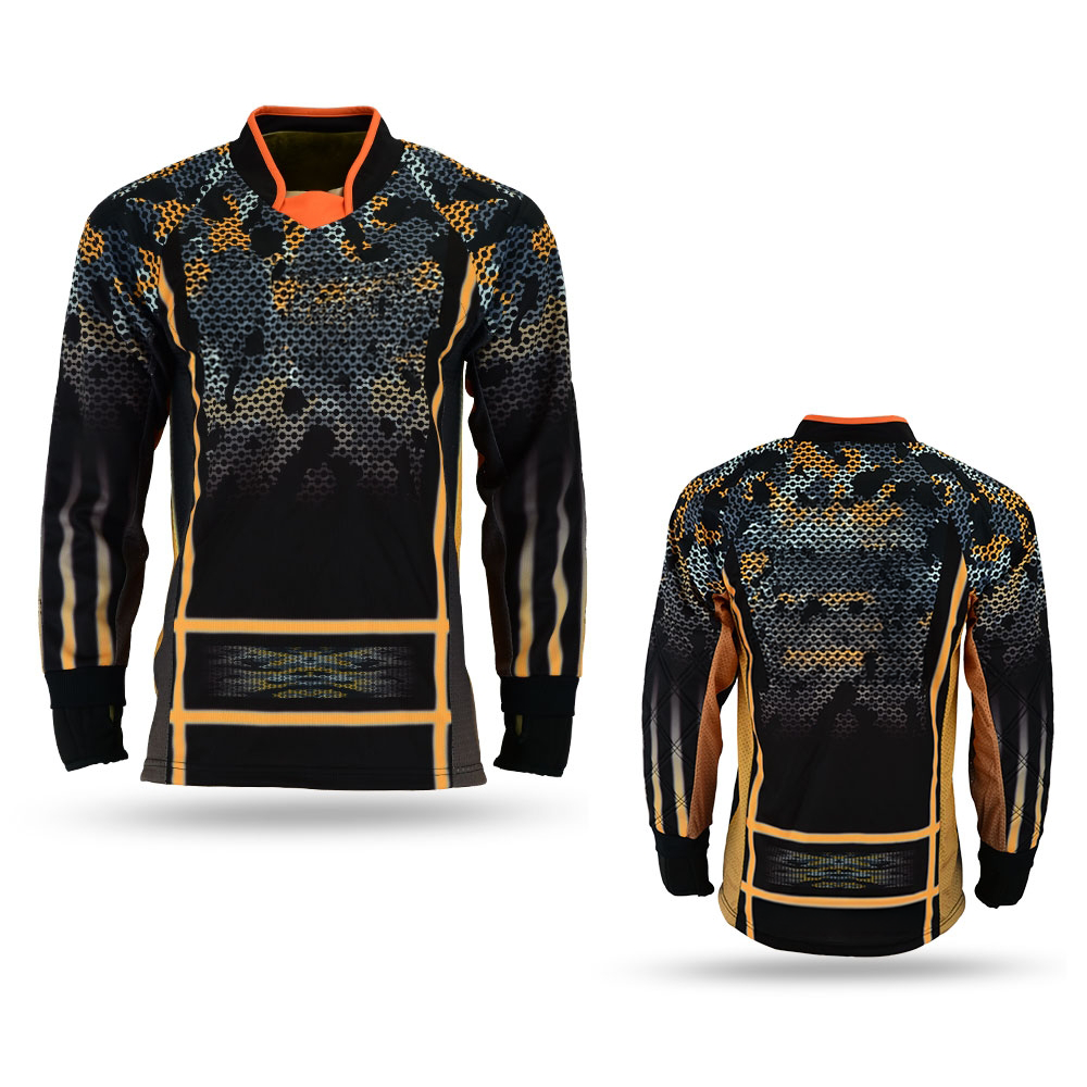 Speedsoft Jersey - Orange Pattern (S)