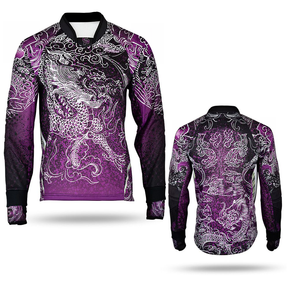 Speedsoft Jersey - Purple Dragon Art