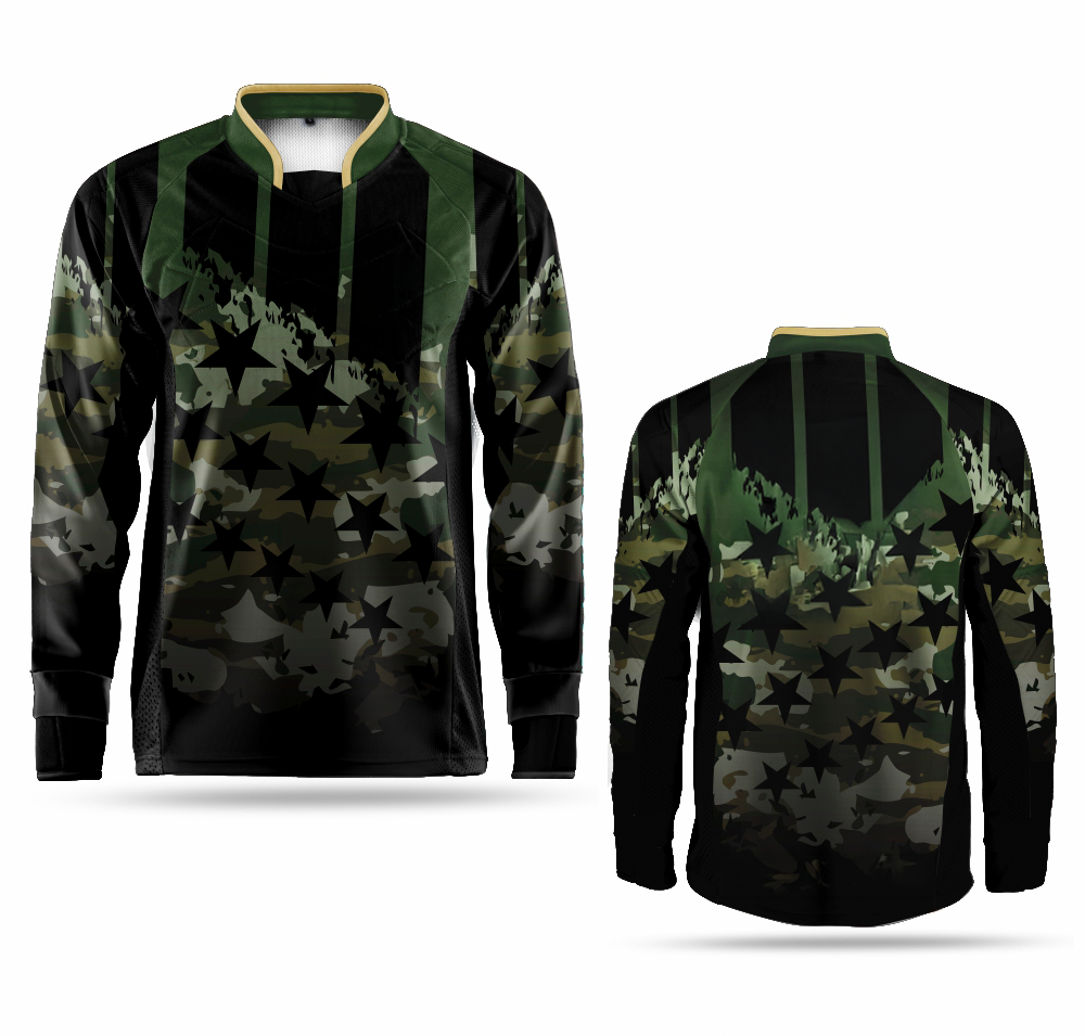 Speedsoft Jersey - Woodland Stars Camo